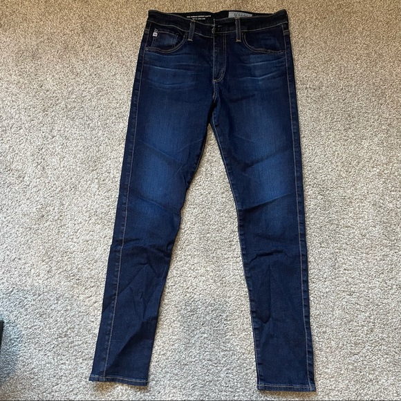 AG Farrah Skinny Ankle Jean Size 29R Dark Wash - Picture 2 of 6